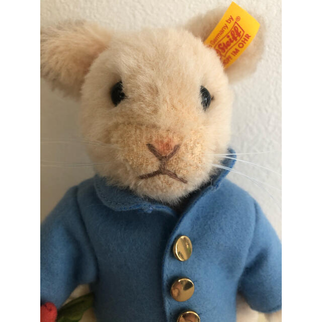新品未使用タグ付き*シュタイフ*アルパカ毛 ピーターラビット*絵本