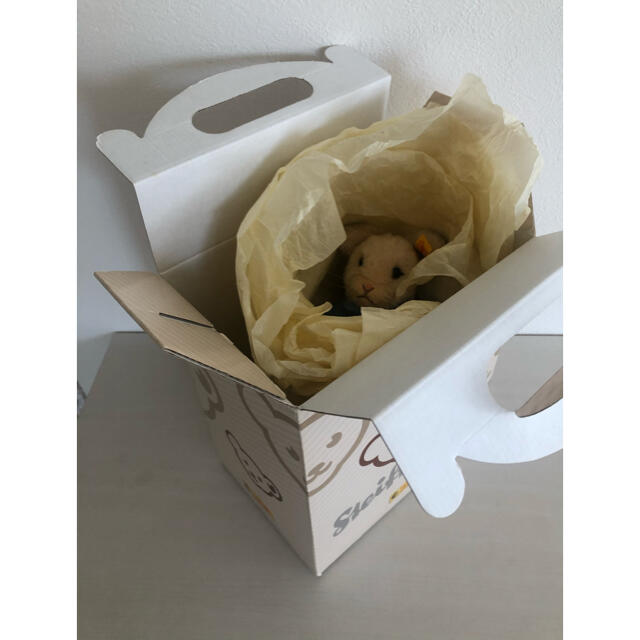 新品未使用タグ付き*シュタイフ*アルパカ毛 ピーターラビット*絵本 Steiff