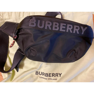バーバリー(BURBERRY)のBURBERRY MEDIUM LOGO DETAIL BUM BAG(ボディバッグ/ウエストポーチ)