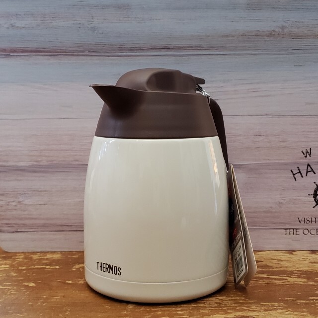 THERMOS(サーモス)のサーモス ステンレスポット 1L アイスOK 倒れてもこぼれない！ インテリア/住まい/日用品のキッチン/食器(その他)の商品写真