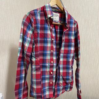 アバクロンビーアンドフィッチ(Abercrombie&Fitch)の新品同様❗️最安❗️アバクロチェックシャツSサイズ(シャツ)