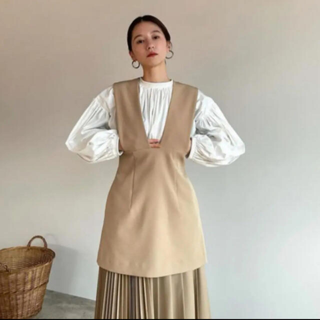 CLANE WIDE BELT BUSTIER TOPS-