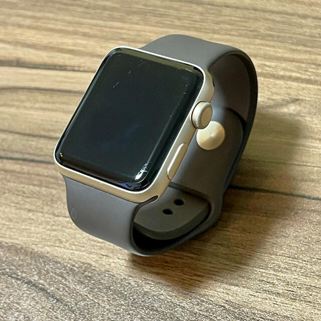 値下げ　Apple Watch Series2 42mm　ローズゴールドナイロン