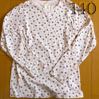 ベルメゾン(ベルメゾン)の(美品)未使用に近いベルメゾン140長袖ロンT★可愛い小花(Tシャツ/カットソー)