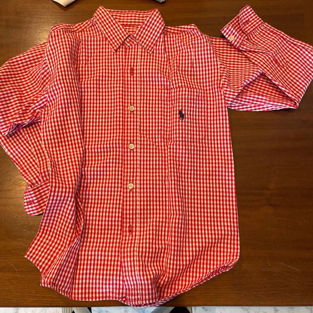 POLO RALPH LAUREN(ポロラルフローレン)のラルフローレン KIDS ネルシャツ キッズ/ベビー/マタニティのキッズ服女の子用(90cm~)(ブラウス)の商品写真