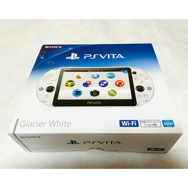 psvita 本体 pch-2000 グレイシャーホワイト