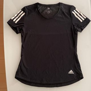 アディダス(adidas)のアディダス 黒 ドライTシャツ ランニング(ウェア)