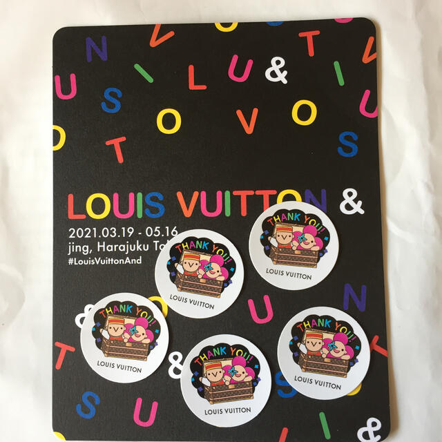 LOUIS VUITTON(ルイヴィトン)のルイヴィトン非売品シールのみ エンタメ/ホビーのコレクション(ノベルティグッズ)の商品写真