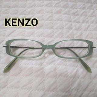 ケンゾー(KENZO)のKENZO　メガネフレーム　セル　メタル　レディース(サングラス/メガネ)