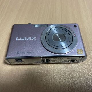 パナソニック(Panasonic)の【中古品】LUMIX DMC-FX35 ピンク(コンパクトデジタルカメラ)