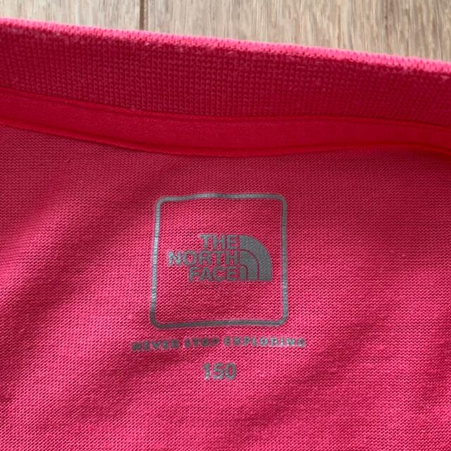 THE NORTH FACE(ザノースフェイス)のノースフェイス　Tシャツ　150 キッズ/ベビー/マタニティのキッズ服女の子用(90cm~)(Tシャツ/カットソー)の商品写真