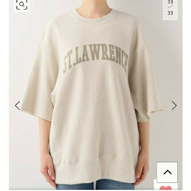 AMERICANA/アメリカーナ3/4 Sleeve Sweat プルオーバー AMERICANA/アメリカーナ3/4 Sleeve Sweat プルオーバー