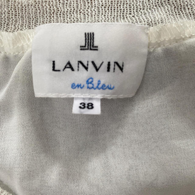 LANVIN en Bleu(ランバンオンブルー)のランバン レディースのトップス(カットソー(半袖/袖なし))の商品写真