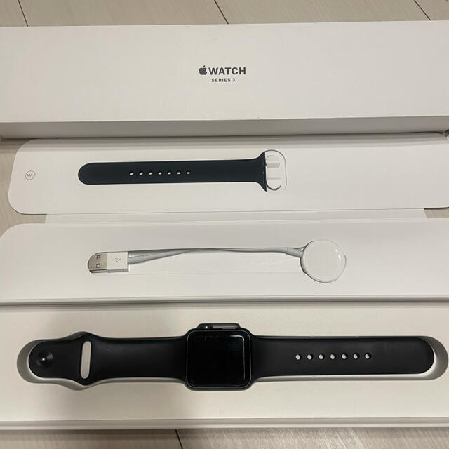 Apple Watch(アップルウォッチ)の専用です☆Apple Watch 3 / 42mm&38mm セット メンズの時計(腕時計(デジタル))の商品写真