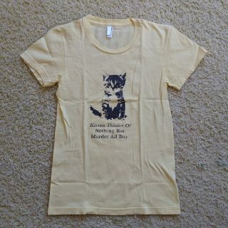 アメリカンアパレル(American Apparel)のamerican apparel 140 イエロー(Tシャツ/カットソー)