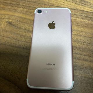 アップル(Apple)のiPhone7 ローズゴールド 128GB SIMロック解除済み(スマートフォン本体)