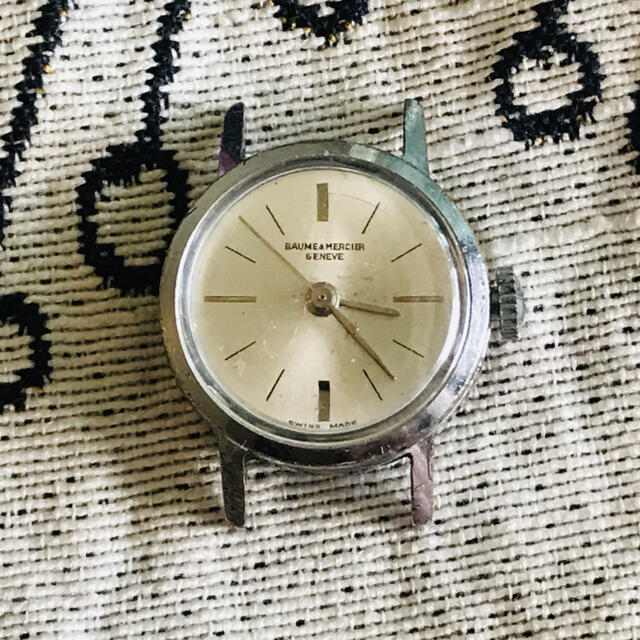 BAUME&MERCIER(ボームエメルシエ)のボウム・エ・メルシエ レディース アンティーク時計 SS 手巻き レディースのファッション小物(腕時計)の商品写真
