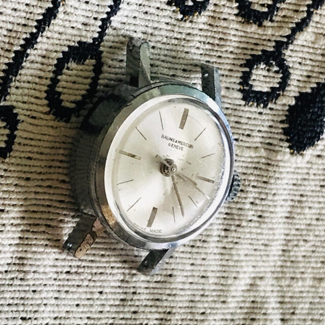 BAUME&MERCIER(ボームエメルシエ)のボウム・エ・メルシエ レディース アンティーク時計 SS 手巻き レディースのファッション小物(腕時計)の商品写真