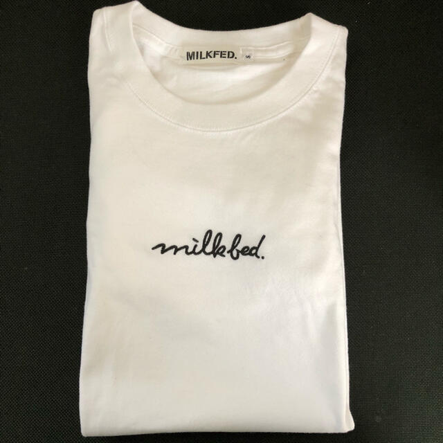 MILKFED.(ミルクフェド)の新品未使用　MILKFED. ロンT 長袖  S レディースのトップス(Tシャツ(長袖/七分))の商品写真