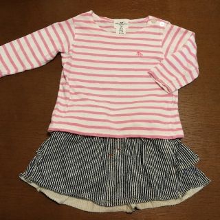 エイチアンドエム(H&M)の女の子 80 春服 夏服 セット no.4(Ｔシャツ)