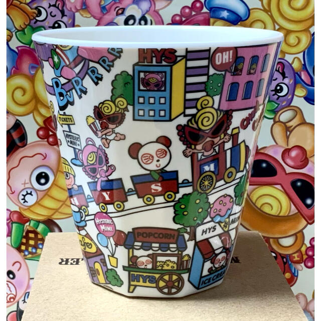 HYSTERIC MINI(ヒステリックミニ)のヒスミニ☆正規品☆新品☆タンブラー☆コップ☆メラミン樹脂☆カップ☆食器☆A エンタメ/ホビーのコレクション(ノベルティグッズ)の商品写真