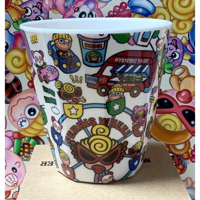 HYSTERIC MINI(ヒステリックミニ)のヒスミニ☆正規品☆新品☆タンブラー☆コップ☆メラミン樹脂☆カップ☆食器☆A エンタメ/ホビーのコレクション(ノベルティグッズ)の商品写真