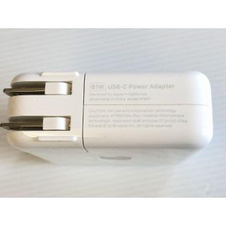 960MR 純正 Apple  61W USB-C Power Adapter