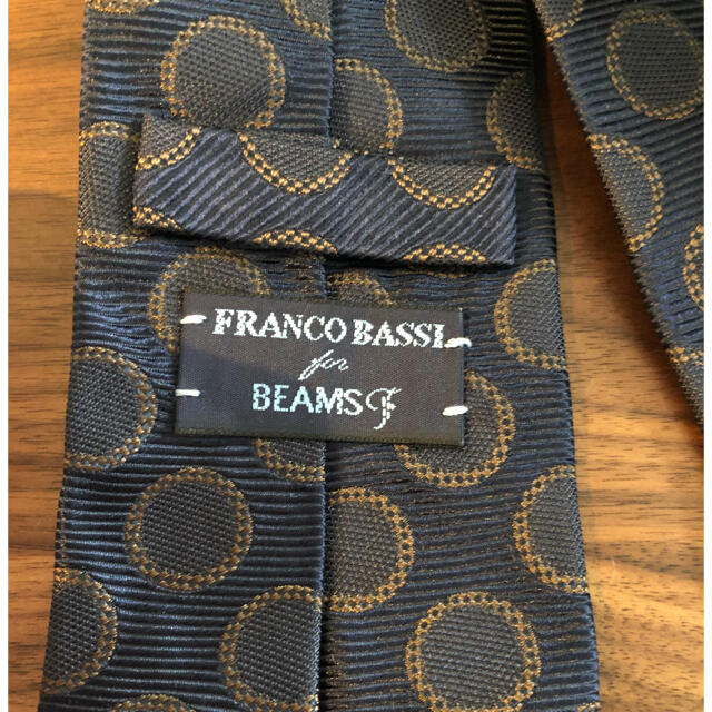 【新品/未使用】FRANCO BASSIフランコバッシ×BEAMS Fネクタイ