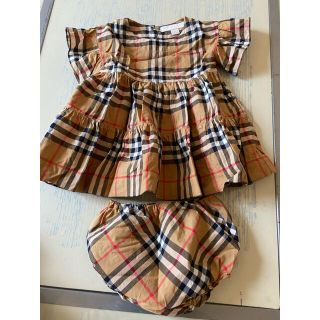 バーバリー(BURBERRY)のバーバリーワンピース　6M68cm(ワンピース)