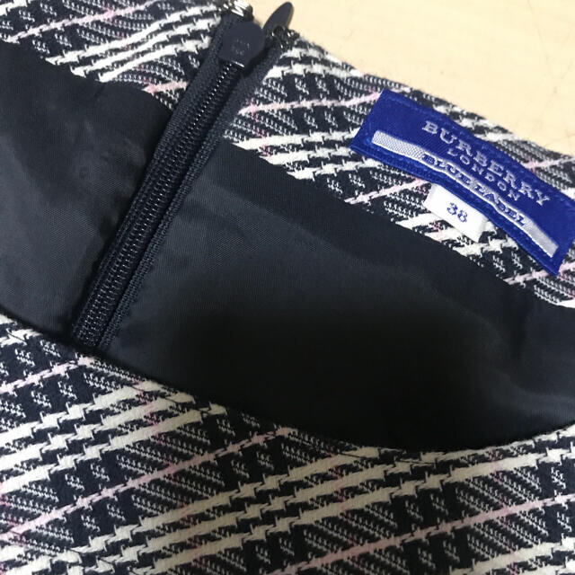 BURBERRY BLUE LABEL(バーバリーブルーレーベル)の5/23値上げ　バーバリー　プリーツ　チェック　ホースマーク レディースのワンピース(ミニワンピース)の商品写真