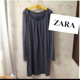 ザラ(ZARA)のZARA BASIC（ザラベーシック） ワンピース(ひざ丈ワンピース)