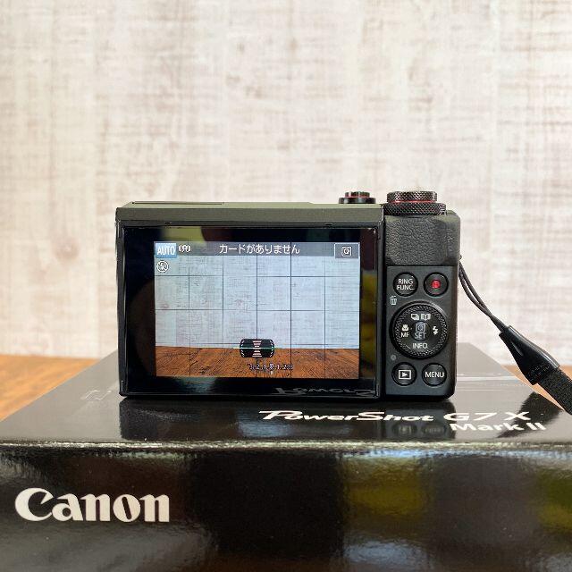 Canon(キヤノン)の【中古】Canon PowerShot G7 X Mark II  おまけ多数 スマホ/家電/カメラのカメラ(コンパクトデジタルカメラ)の商品写真