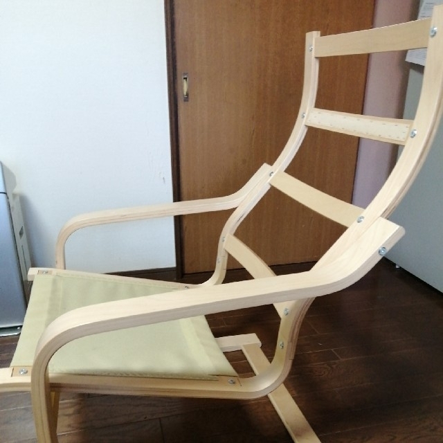 IKEA(イケア)のイケヤのアームチェアフレーム インテリア/住まい/日用品の椅子/チェア(その他)の商品写真