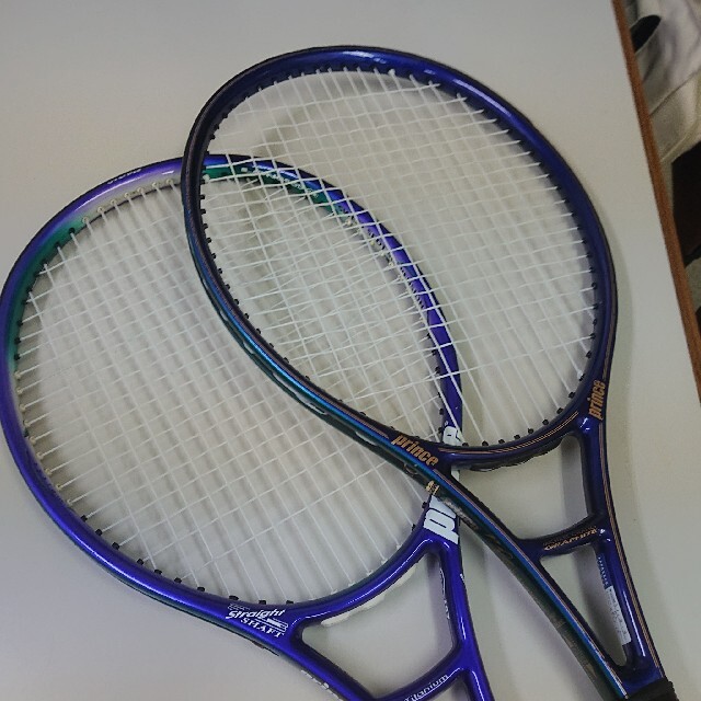 DAIWA(ダイワ)のぽちもも様 テニスラケット Prince ダイワ マイケルチャンモデル×2組 スポーツ/アウトドアのテニス(ラケット)の商品写真