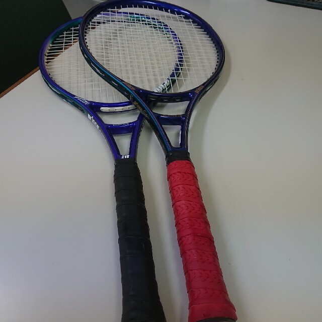 DAIWA(ダイワ)のぽちもも様 テニスラケット Prince ダイワ マイケルチャンモデル×2組 スポーツ/アウトドアのテニス(ラケット)の商品写真