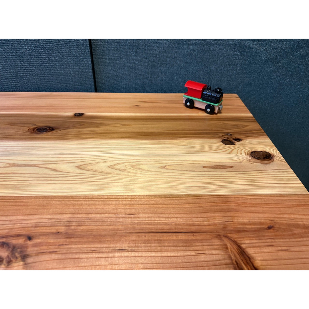 【送料無料】 ローテーブル 正方形 60cm スギ 折りたたみ脚 インテリア/住まい/日用品の机/テーブル(ローテーブル)の商品写真