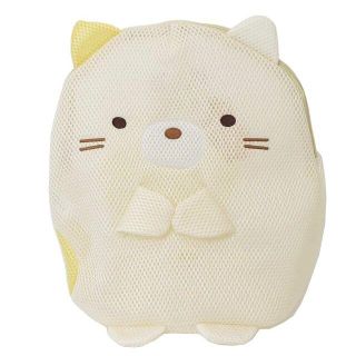 サンエックス(サンエックス)の【ぷりん様専用】すみっコぐらし★ランドリーポーチ ねこ【M】メッシュポーチ(ポーチ)