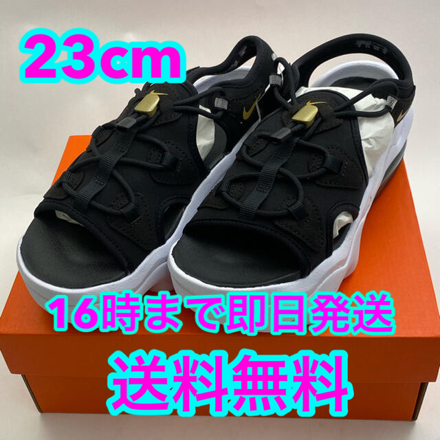 NIKE(ナイキ)のナイキ エアマックスココサンダル 23cm koko 黒/白 ② レディースの靴/シューズ(サンダル)の商品写真