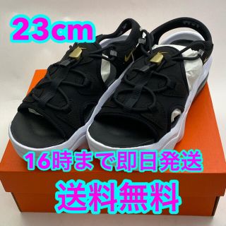 ナイキ(NIKE)のナイキ エアマックスココサンダル 23cm koko 黒/白 ②(サンダル)