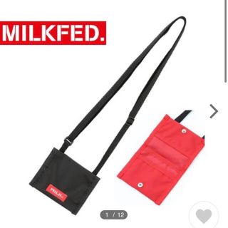 ミルクフェド(MILKFED.)のMILKFED ショルダー ウォレット SHOULDER WALLET(財布)