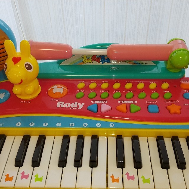 Rody(ロディ)のロディ ミュージックキーボード♪ キッズ/ベビー/マタニティのおもちゃ(楽器のおもちゃ)の商品写真