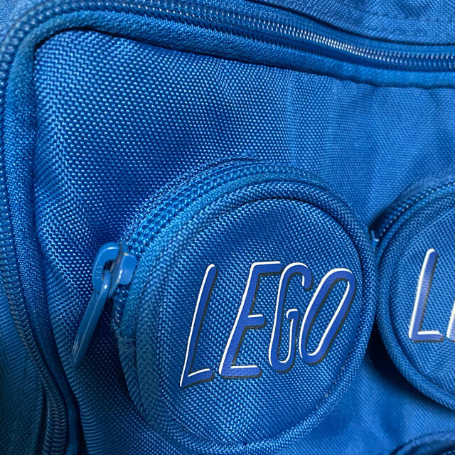 Lego(レゴ)のKZMさん専用☆ハッカTシャツ&レゴのリュックサック(ブルー) キッズ/ベビー/マタニティのこども用バッグ(リュックサック)の商品写真