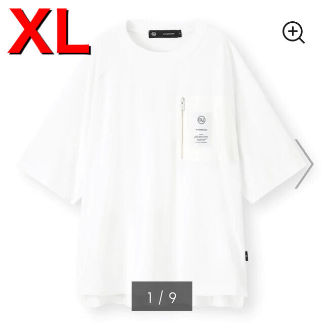UNDERCOVER(アンダーカバー)のgu undercover スーパービッグジップポケットT メンズのトップス(Tシャツ/カットソー(半袖/袖なし))の商品写真
