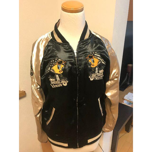 VANSON バンソン ルーニーテューンズ ライダース ジャケット 中綿 全