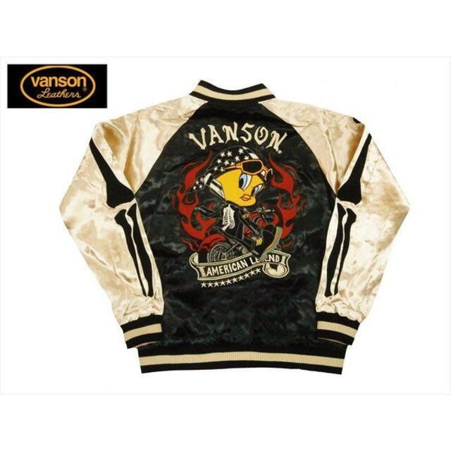 VANSON(バンソン)のVanson・バンソン×ルーニーテューンズ・コラボ スカジャン LTV-833  メンズのジャケット/アウター(スカジャン)の商品写真