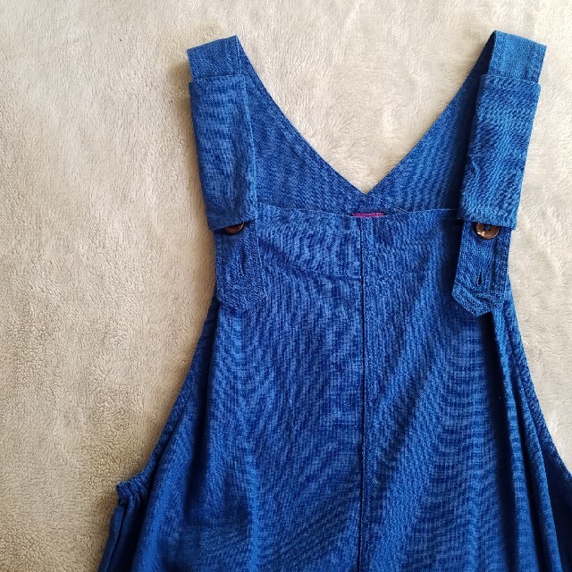 [pippala by MALAIKA] cotton blue overall