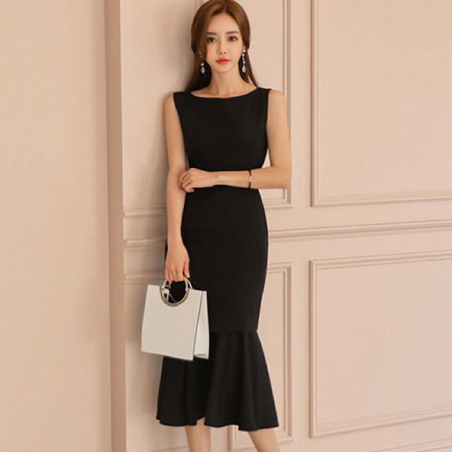 オケージョンスタイルのドレス レディースのフォーマル/ドレス(ミディアムドレス)の商品写真