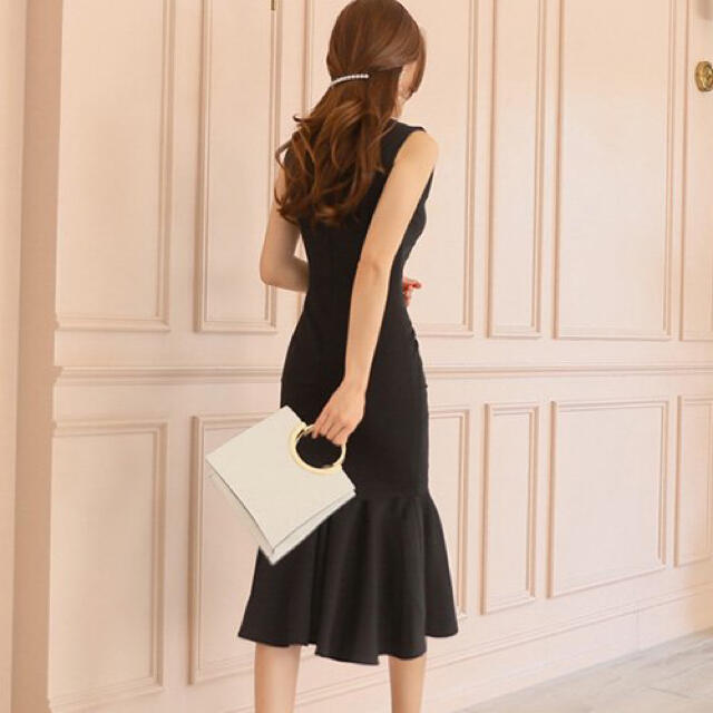 オケージョンスタイルのドレス レディースのフォーマル/ドレス(ミディアムドレス)の商品写真