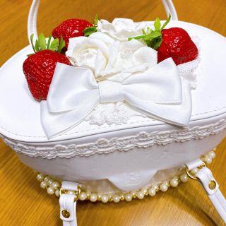 BABY ケーキbag 苺　いちご　サックス