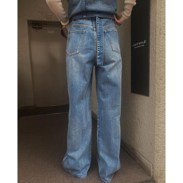 Ameri VINTAGE(アメリヴィンテージ)のSET UP DENIM OVERALL  レディースのパンツ(サロペット/オーバーオール)の商品写真